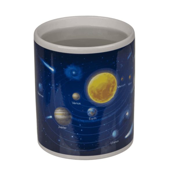 Чаша с термоефект Слънчевата система