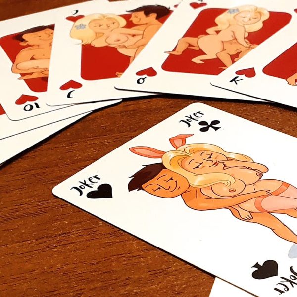 Карти за игра с илюстрации Kama Sutra