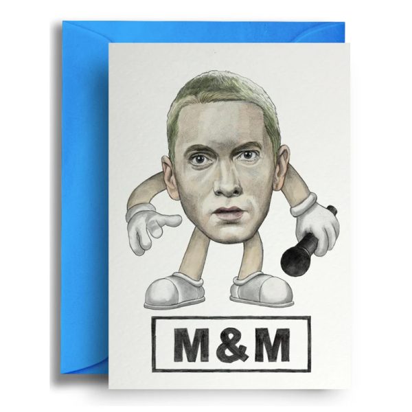 Картичка с плик Eminem M&M
