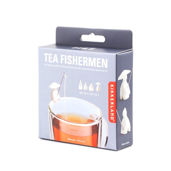 Поставка за чай с торбичка китайски рибар.