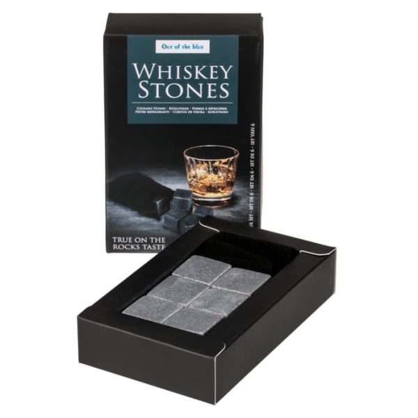 Кубчета за изстудяване на напитка от камък Whiskey stones.