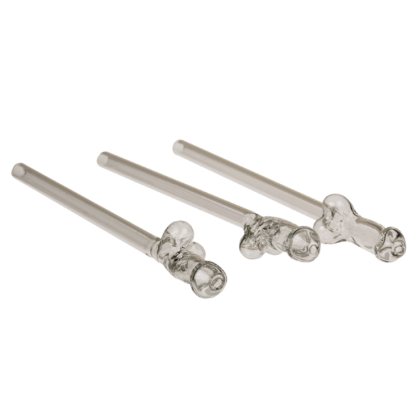 Комплект стъклени сламки с четка Willy