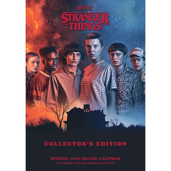 Стенен календар 2024 Stranger Things DELUXE EDITION