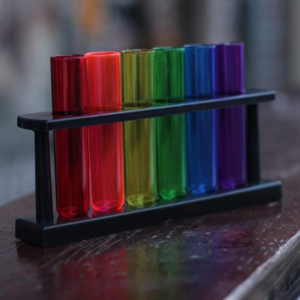 Комплект за шот във формата на Епруветка.