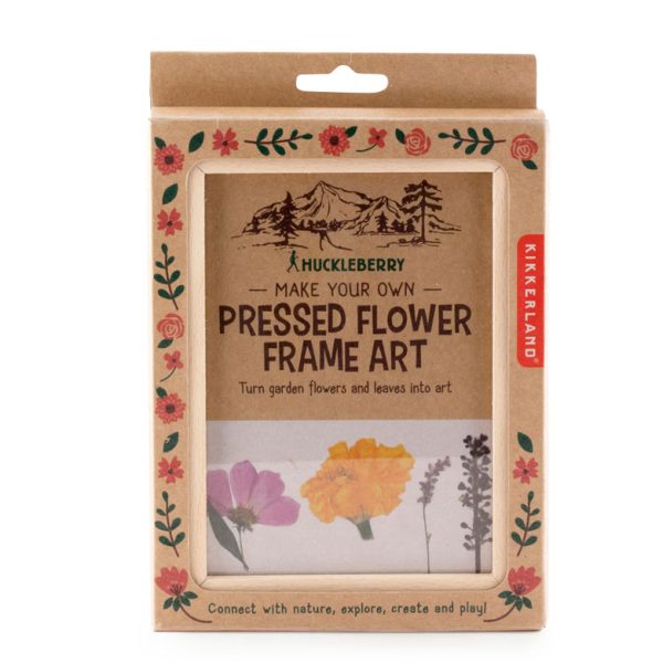 Направи своя картина със сушени цветя.