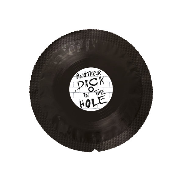 Презерватив Another dick in the hole шега с песента на Pink Floyd