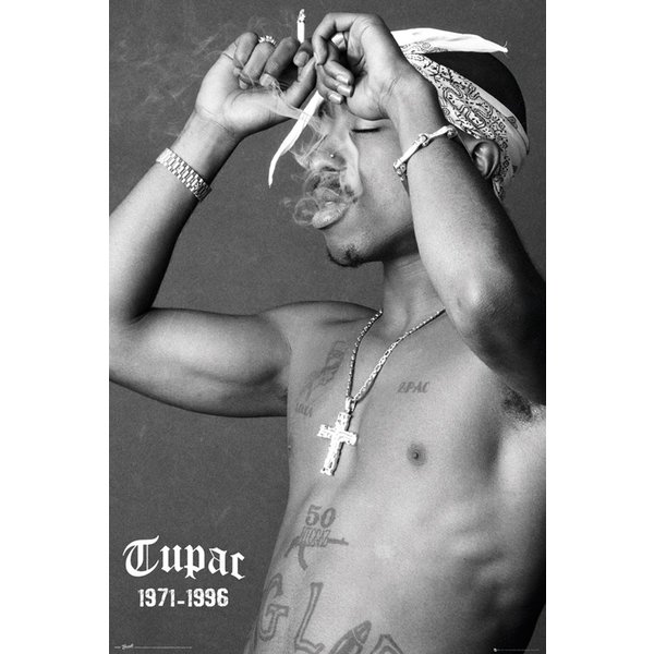 Постер Tupac Shakur Smoke
