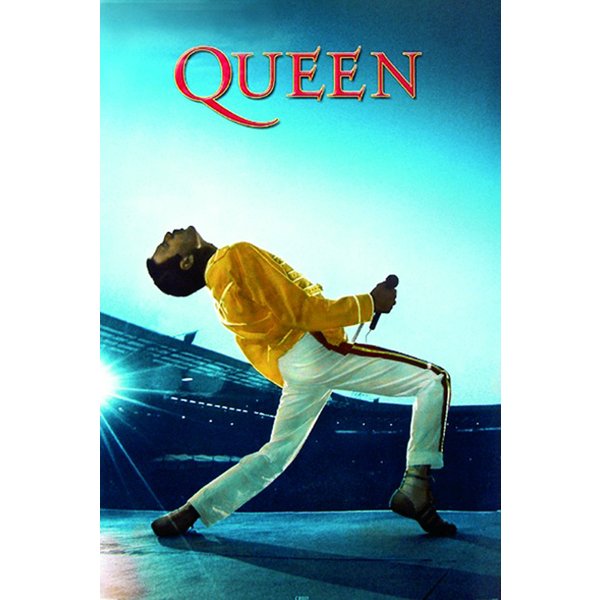 Постер Queen live at Wembley