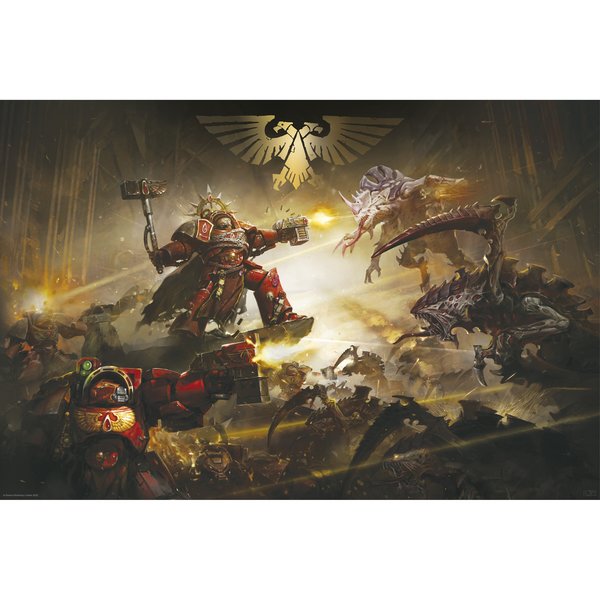 Постер Warhammer The Battle Of Baal
