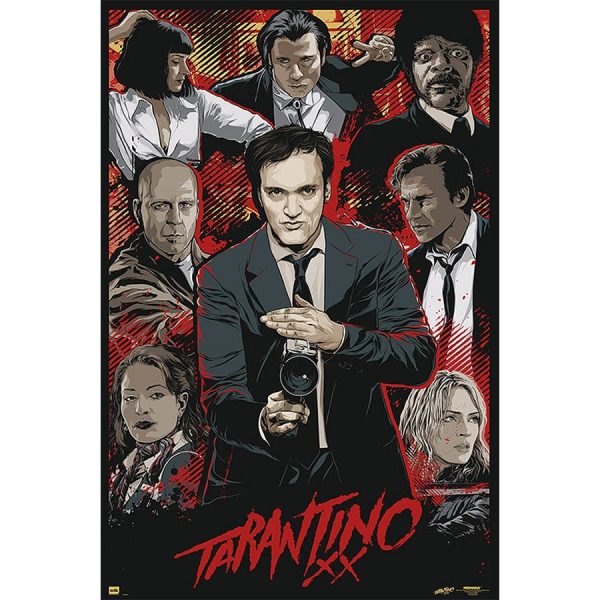 Постер Tarantino Movie Collage