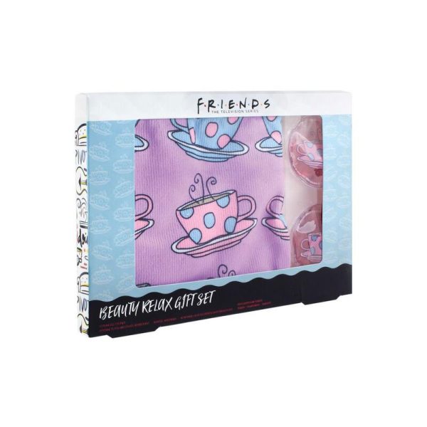Подаръчен комплект тюрбан и релакс падове за околоочен контур Friends