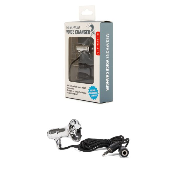 Мини мегафон с модулатор на гласа.