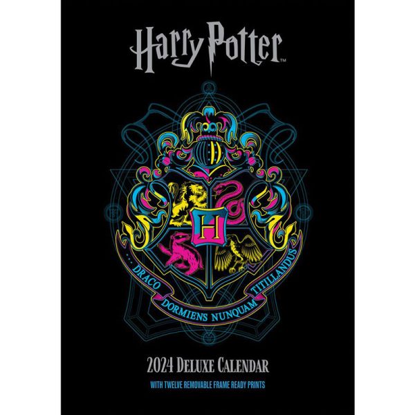 Стенен календар 2024 Harry Potter Kalender DELUXE EDITION