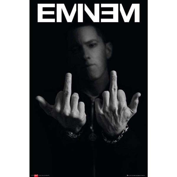 Постер Eminem Fingers