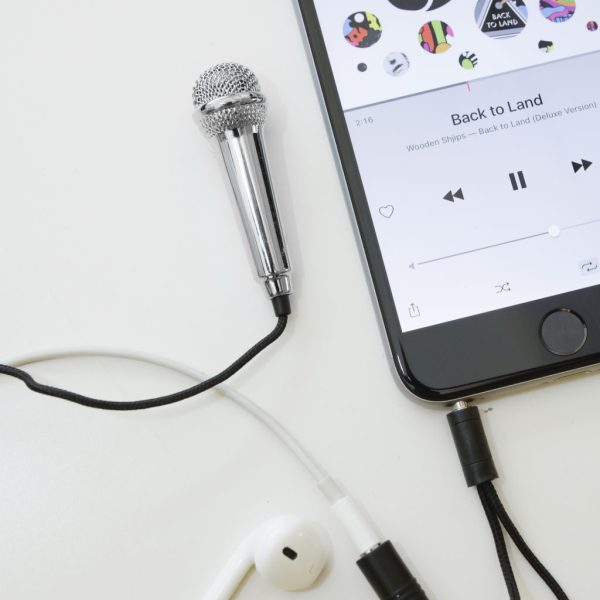 Мини караоке микрофон