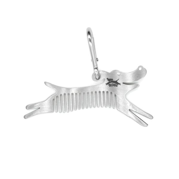 Инструмент за премахване на кърлежи от домашния любимец във формата на куче.