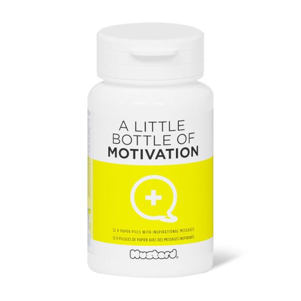 Бутилчица с 52 вдъхновяващи цитата Motivation.