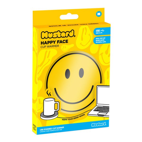 Нагревател за чаша с USB кабел Happy Face