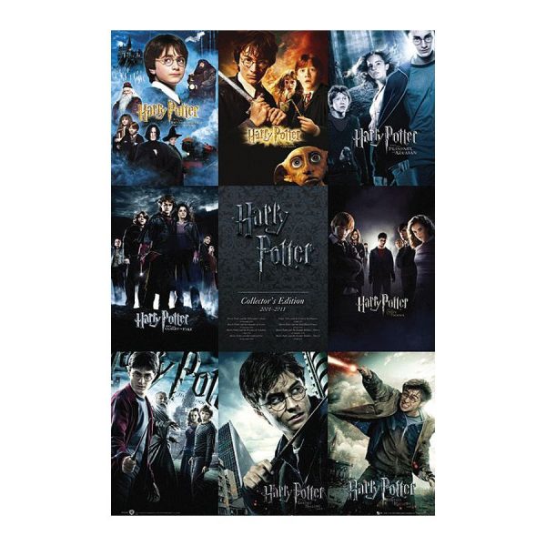 Постер Harry Potter Collector's Edition 2001-2011
