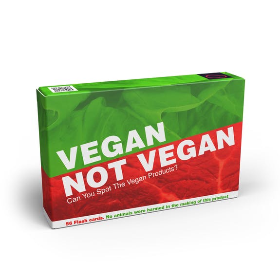 Игра с карти Vegan Not Vegan- кои храни са веган, кои не са?