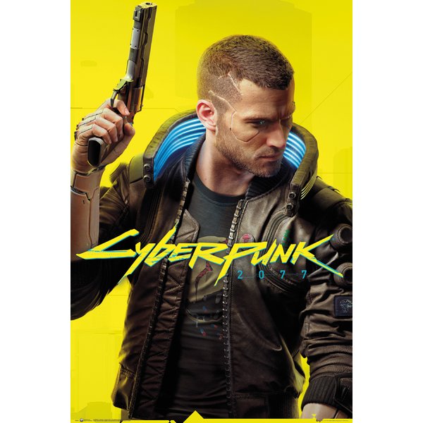 Постер Cyberpunk 2077 Ready Player V (Male)
