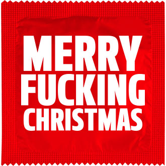 Презерватив MERRY FUCKING CHRISTMAS