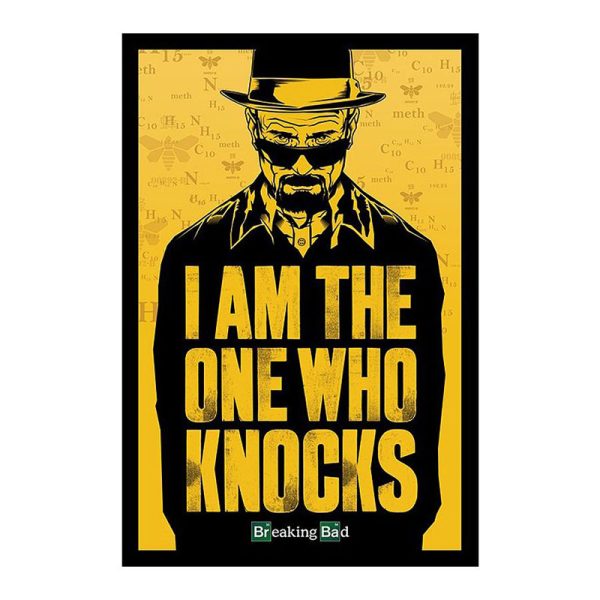 Постер Breaking Bad I am the one who knocks