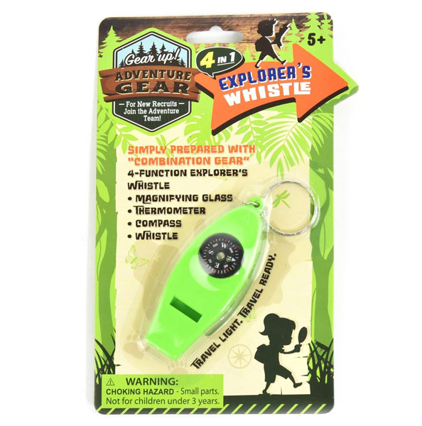 Ключодържател с компас,термометър и свирка