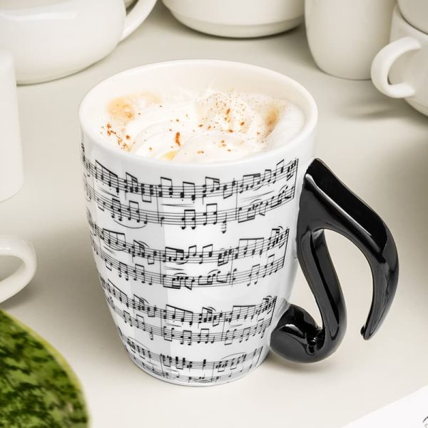 Чаша с дръжка нота