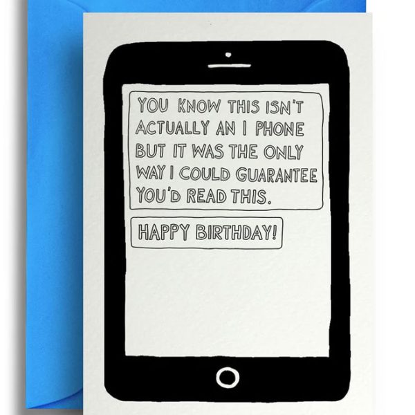 Картичка с плик Iphone addiction