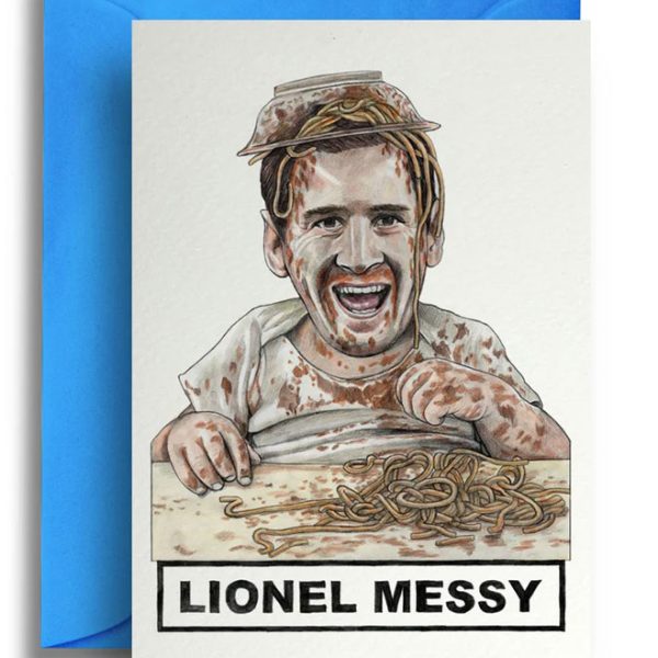 Картичка с плик Lionel Messy