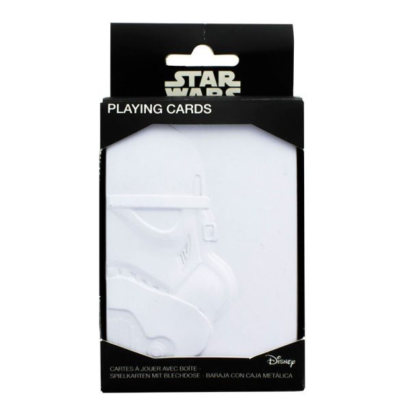Карти за игра в метална кутия Star Wars Stormtrooper