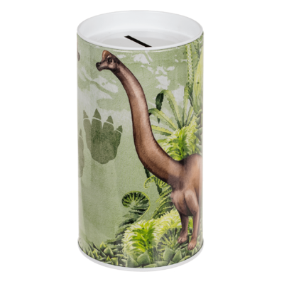 Детска метална касичка Динозаври