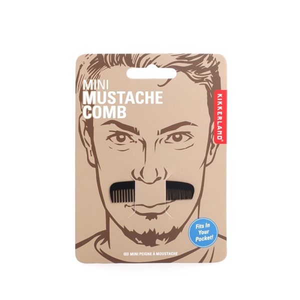 Мини гребен за мустаци