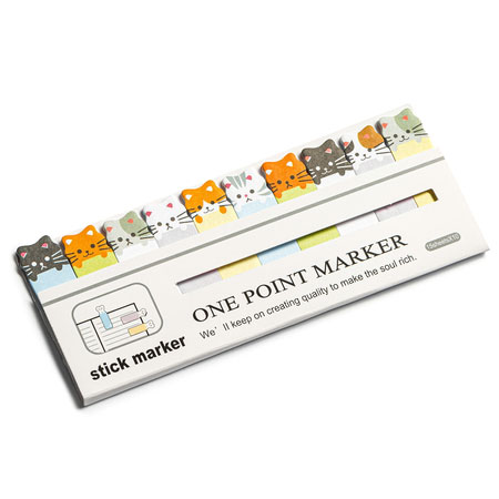 Комплект Самозалепващи листчета Котета