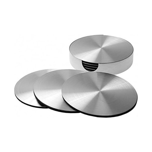 Комплект от алуминиеви подложки за чаши
