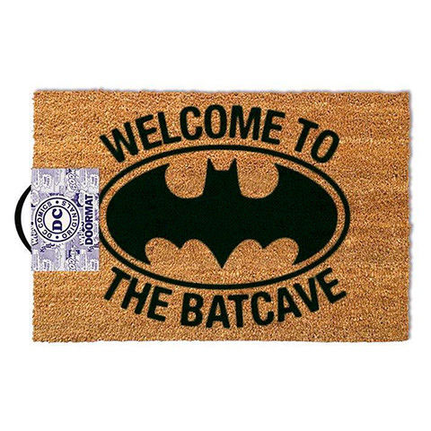 Изтривалка за крака с кокосови влакна Batman Welcome To The Batcave