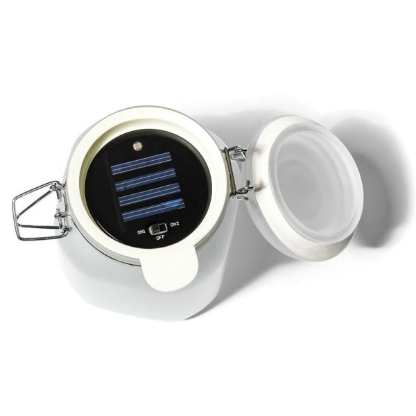 Лампа със соларно захранване Буркан