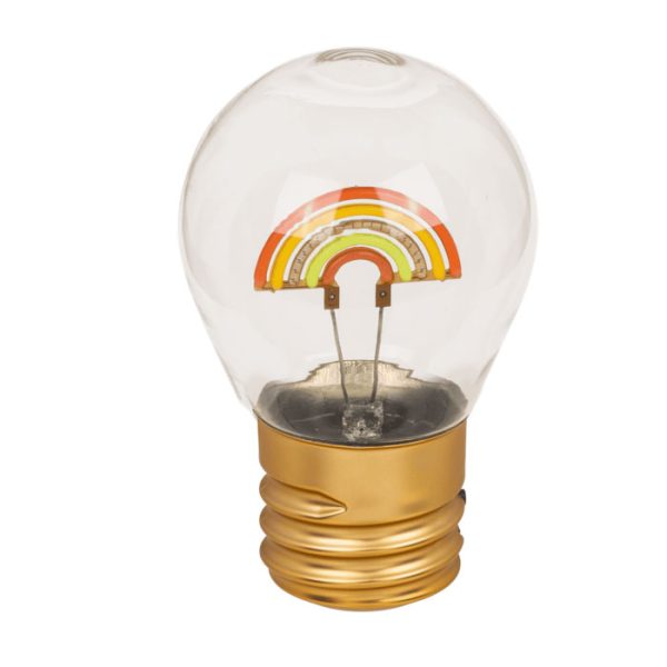 Лампа във формата на крушка Дъга