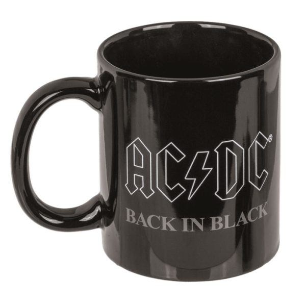 Комплект чаша и чифт чорапи AC/DC „Back in Black“