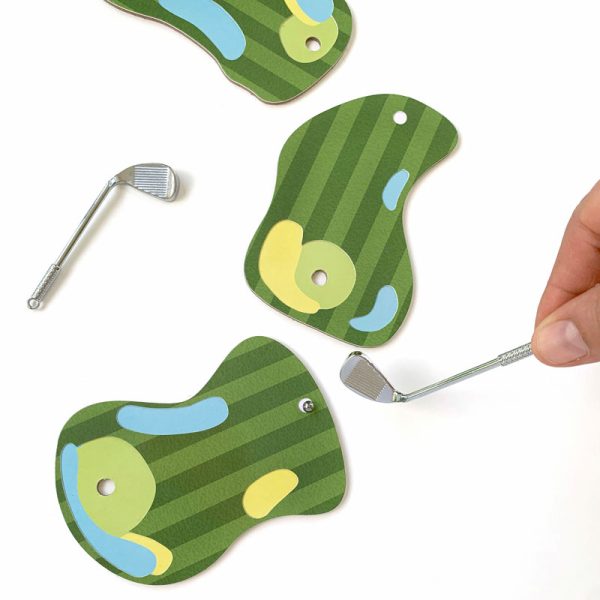 Мини Голф преносима игра в метална кутия