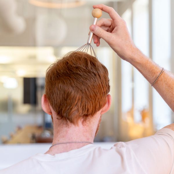 3 в 1 Масажор за глава, химикалка и масажиращо топче