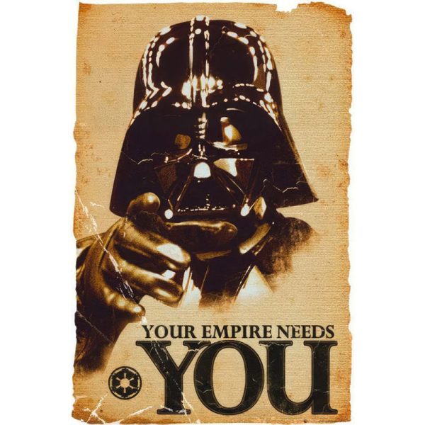 Постер Star Wars Darth Vader Your empire needs you