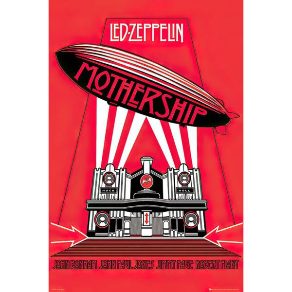 Постер Led Zeppelin Mothership