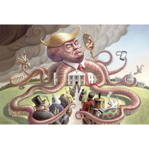 Постер The Nightmare Donald Trump