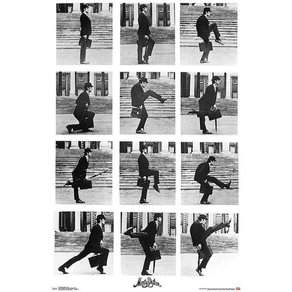 Постер Monty Python Silly walks