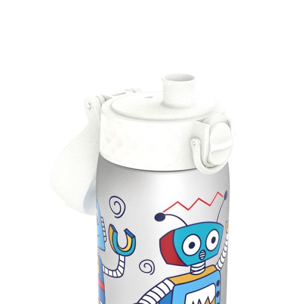Детска бутилка за вода Роботи, Ion8 Recyclon, 500ml