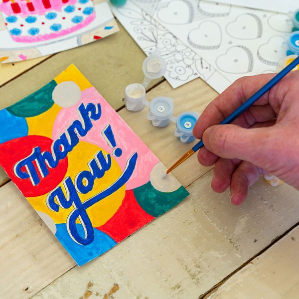 Комплект картички Оцветяване по числа Paint by Numbers