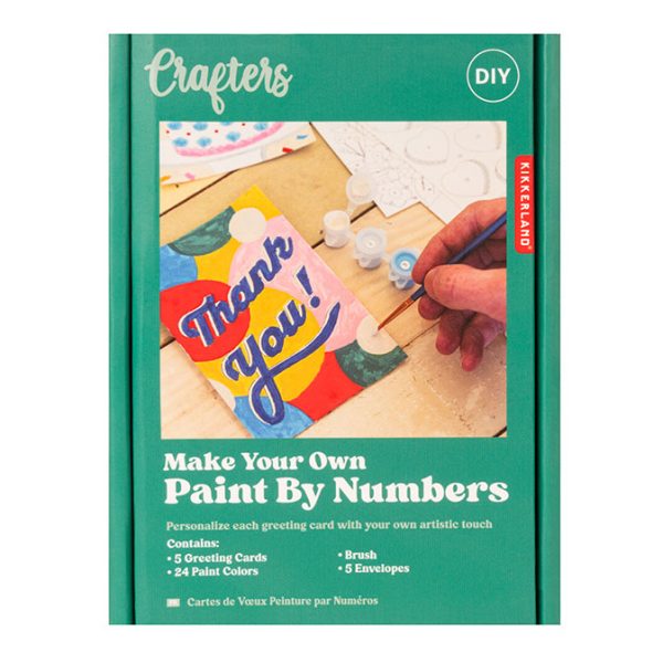 Комплект картички Оцветяване по числа Paint by Numbers