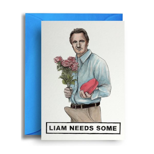 Картичка с плик Liam Needs Some